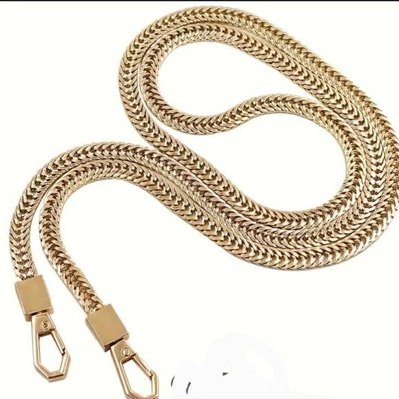 unbranded Handbags - Crossbody replacement chain New Gold Snake pattern Renew your bag